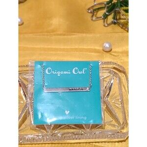 Origami Owl Necklace original piece new